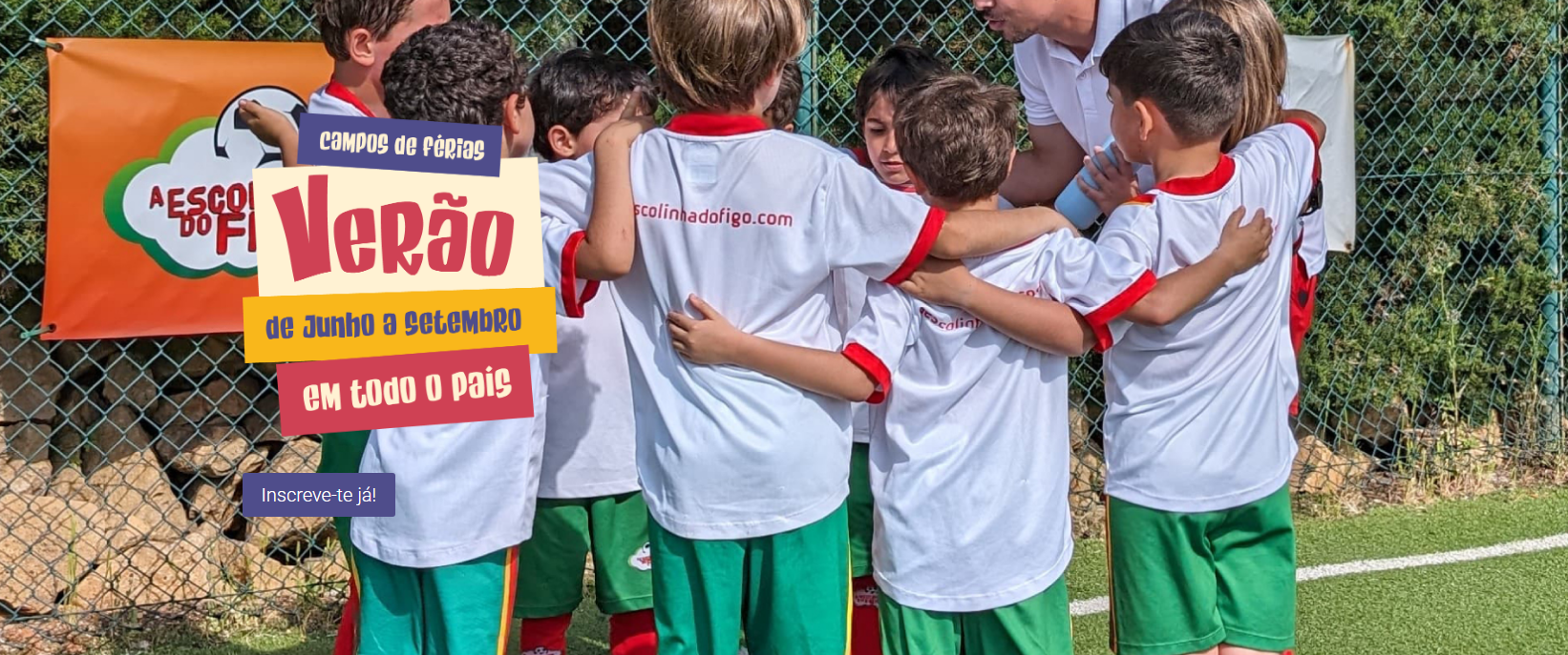 Campo de férias Futebol em Coimbra – Verão 2026