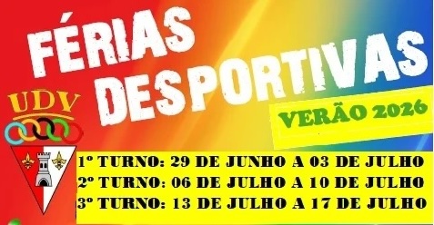 Campo de F&eacute;rias Desportivas em Vila Nova de Xira no Ver&atilde;o 2026